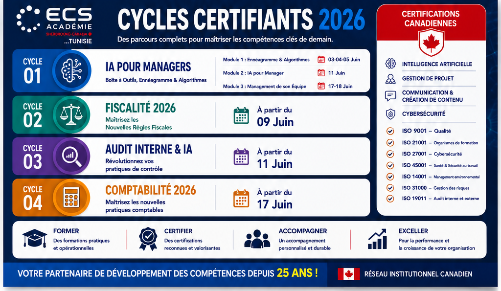 Cycles certifiants 2026